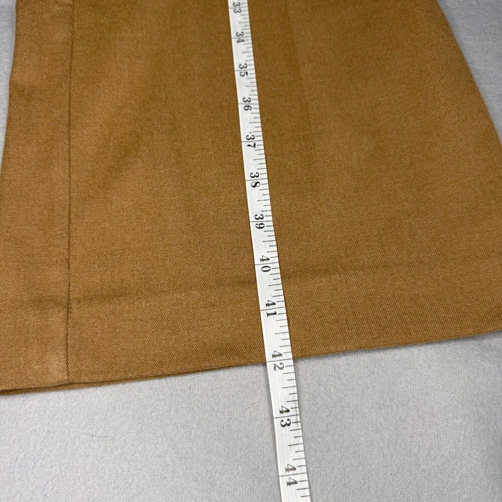 LOFT The Peyton Trouser Camel Tan Wide Leg Pleated High Rise Pants Size 4 NEW - Picture 10 of 11